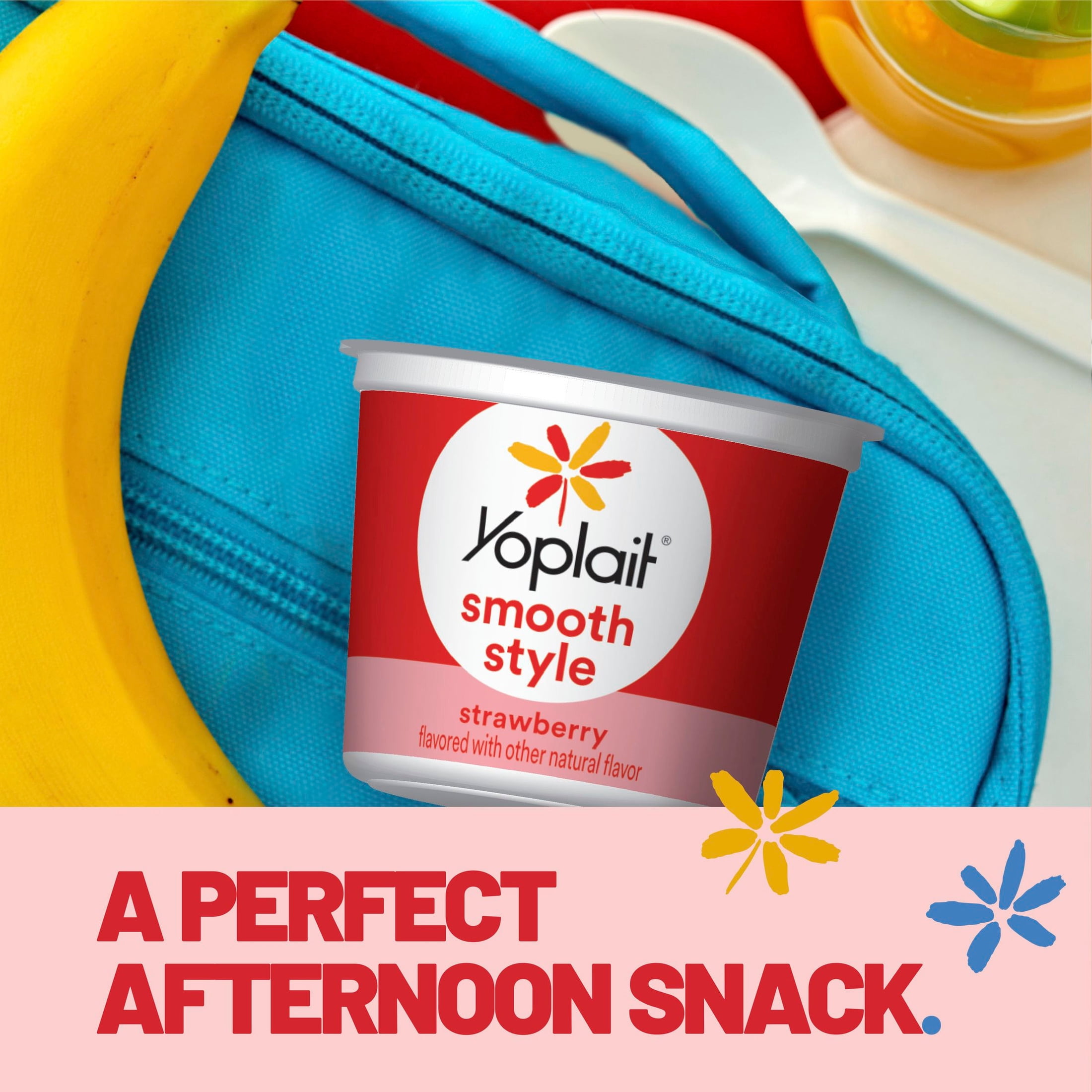 Yoplait Smooth Style Low Fat Yogurt Variety Pack, Gluten Free, Snack Cups, 16 Count, 64 oz