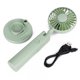 thumbnail image 1 of Ventiladores portátiles multifunción con carga USB, miniventilador con espejo, soporte para teléfono, ventiladores pequeños de mano para exteriores, 1 of 10