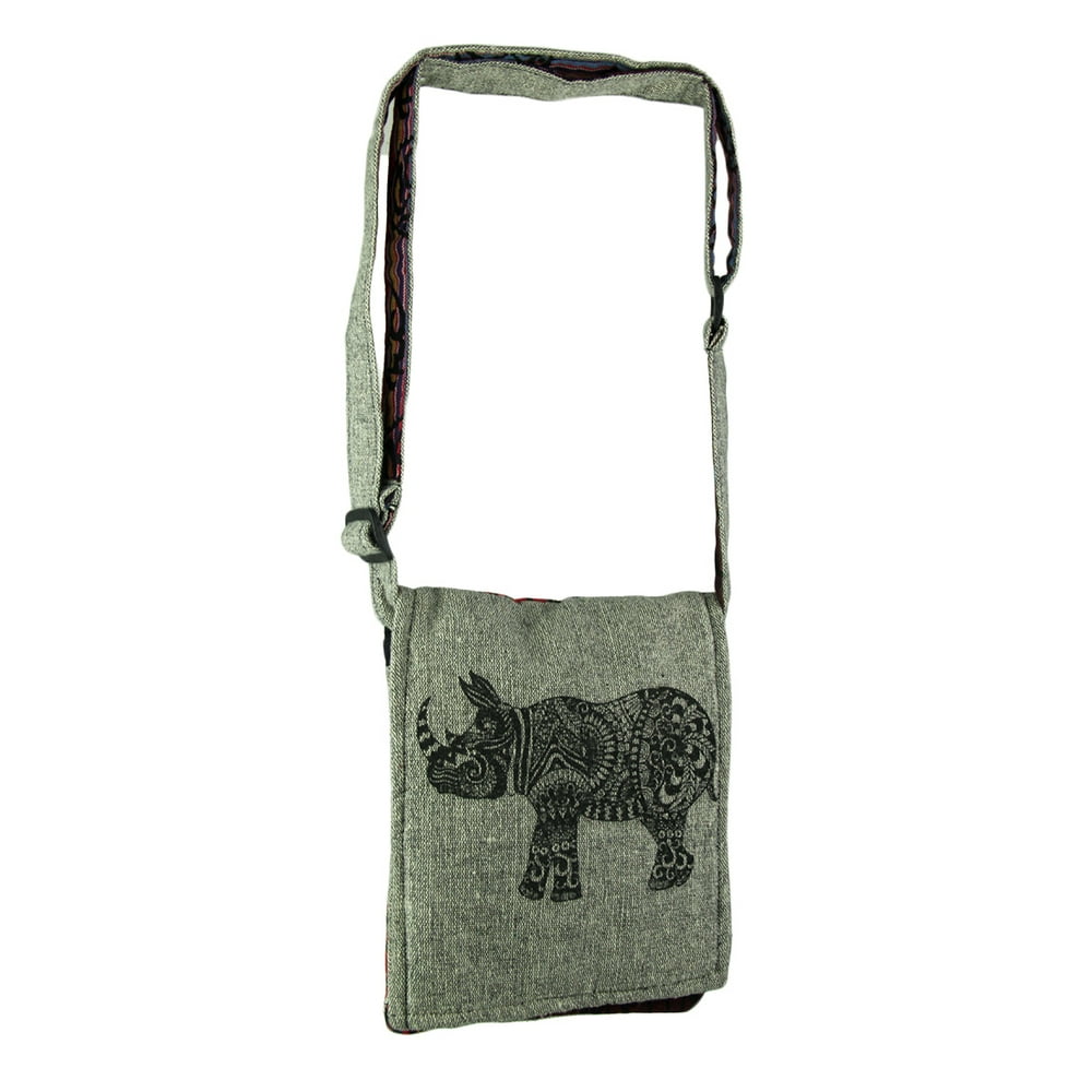 Kathmandu Imports Kathmandu Imports Tribal Rhino Boho Fold Over