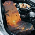 thumbnail image 2 of Bulopur Palm Tree Towel Seat Covers for Cars Modern Sweat Carseat Protector Easy to Install Athletic Running Towel for SUV Vehicle Sedan Truck Gift for Holiday, 2 of 7