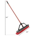 thumbnail image 7 of Libman 24 inch High Power Push Broom with Steel Handle and Squeegee, 7 of 7