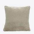 thumbnail image 4 of Home Soft Things Faux Fur Throw Pillow Cover 4 Piece Set-Simply Taupe - 20" x 20", 4 of 9