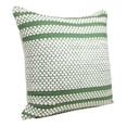 thumbnail image 5 of woven paths Going Green Striped Handwoven Throw Pillow, 5 of 9