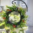 thumbnail image 2 of Spring Summer Wreath Decoration, Flower Wreath, 40cm Diameter, for Home Indoor Outdoor, Easy to Hang, 2 of 8