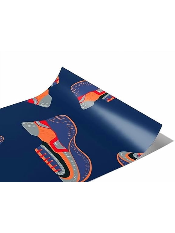 Running Sprinting Shoes Gloss Vinyl Film Wrap 59in x 14ft Vinyl Vehicle Car Film Sheet Roll