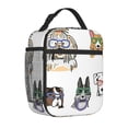 thumbnail image 2 of Set Of Cute Dog Reusable & Cute Leakproof Cooler Lunch Bag - Ideal For Women And Men At Work, Office, Travel & Picnic, 2 of 9