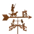 thumbnail image 1 of EZ Vane EZ1605-PT Chasseur avec Girouette Chien - Post Mount - Post Mount, 1 of 1