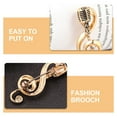 thumbnail image 3 of ADDHAT 2Ud Pins De Dorados Con Musical Clásico Para Trajes Y Accesorios, 3 of 8