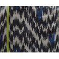 thumbnail image 4 of oneOone Georgette Viscose Tissu Rayure & Chevron Ikat Tissu Imprimé BTY 42 Pouces de Large, 4 of 4