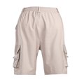 thumbnail image 2 of Abcnature Men's Athletic Shorts, Sports Gym Running Short Pants, Men's Multi-pocket Overalls Shorts, Loose Outdoor Shorts, Sports Fitness, Cargo Casual Hiking Shorts Khaki S, 2 of 5