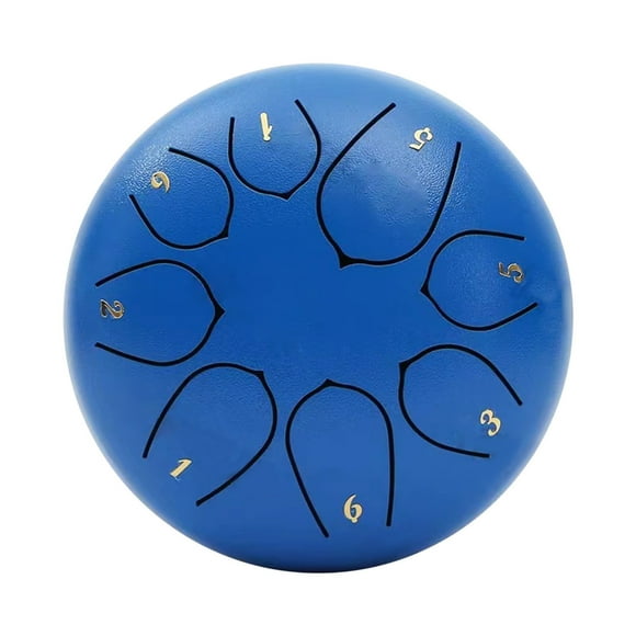 IBaodan Massive Markdowns Musical Toys Outdoor Rain Drum Play Steel Tongue Drum 114cm 8 Tones Essential Drum With Drum sticks And Music Book Handpan Gift for Kids Multi-color Carbon Steel