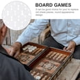 thumbnail image 3 of 30pcs Plastic Backgammon Pieces Backgammon Chess Pieces Board Game Accessory, 3 of 8