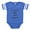 Royal Blue, variant on CafePress - Beanycuter - Cute Infant Baby Football Bodysuit