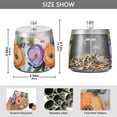 thumbnail image 2 of Yayeee Ashtray with Lid for Cigarette Smokeless Stainless Steel Home Ash Holder, Bright Flowers, 2 of 7