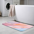 thumbnail image 6 of Background Bath Rugs Non Slip Bath Mat 16x24 Inch Quick Dry Super Absorbent Thin Bath Rug Fit Under Door Washable Bath Floor Rugs for Bathroom Bathtub Shower Sink,Multi 7, 6 of 6