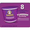 thumbnail image 4 of Annie’s Organic White Cheddar Microwave Mac N Cheese Macaroni and Cheese Dinner Cups 8 ct / 2.01 oz, 4 of 5