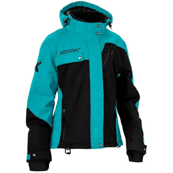 Castle X Powder G3 Womens Snow Jacket Turquoise/Black LG
