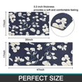 thumbnail image 7 of Pioneer Flower Floral Print Pattern Kitchen Rugs Sets Of 2,Anti Fatigue Kitchen Mat Rugs Non Slip Washable,Decorative Kitchen Floor Mats for Kitchen,Sink,Laundry,17"x30"+17"x47", 7 of 7