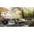 thumbnail image 3 of Amos, Andy 18x12 Black Modern Framed Museum Art Print Titled - Waterfall Creek, 3 of 5