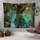 thumbnail image 1 of Tapiz colgante de árbol iluminado, manta de pared, colchón de dormitorio, tela de fondo artístico Tmvgtek Para estrenar, 1 of 9