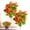 F, variant on Artificial Flowers Cosmos Bouquet Durable UV Resistant for Porch Decor - Peach