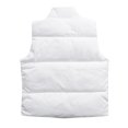 thumbnail image 2 of Mens Lightweight Zip Puffer Vest Loose Windproof Outerwear Solid Color Sleeveless JacketXS, 2 of 4