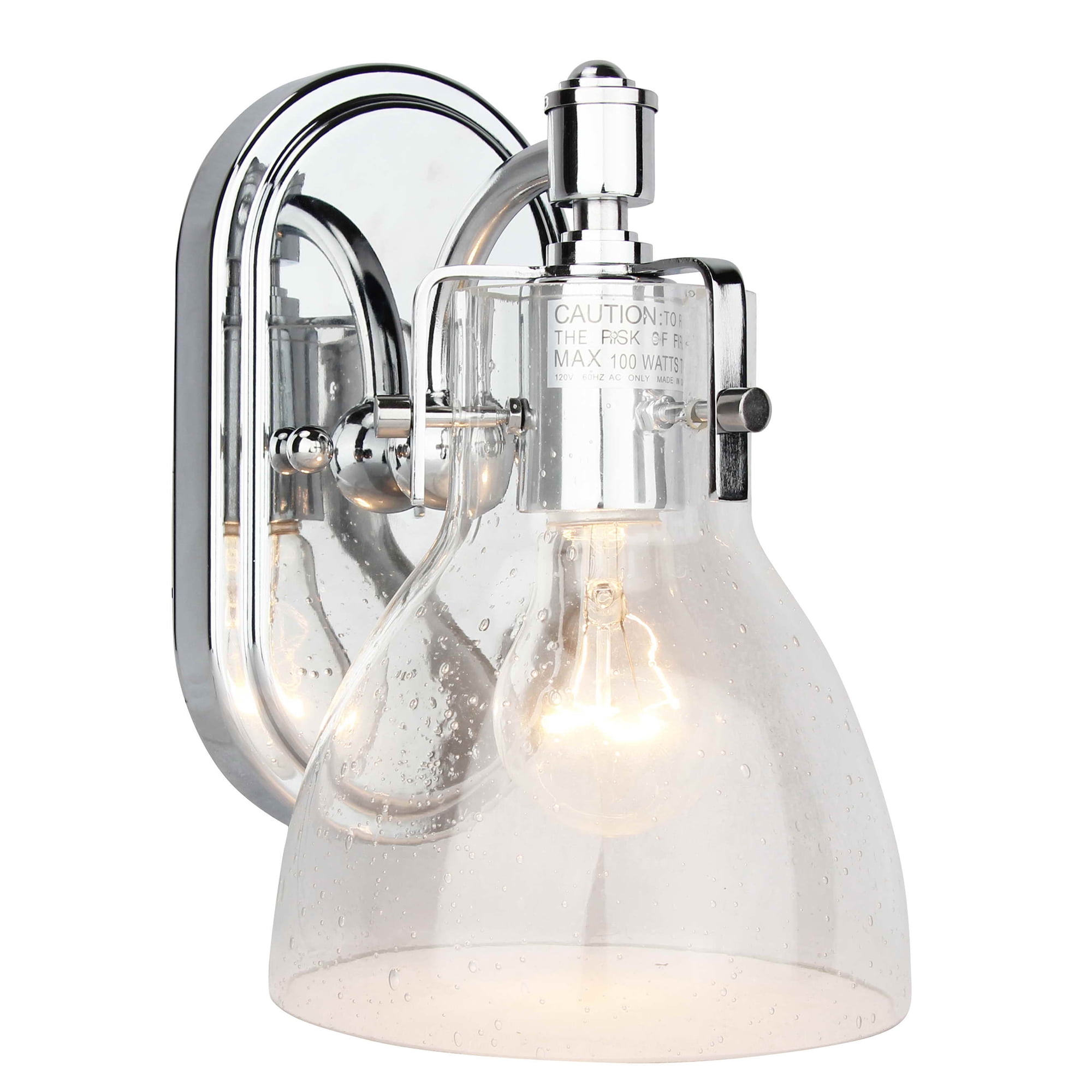 1 Light Vanity Lighting in Chrome Finish