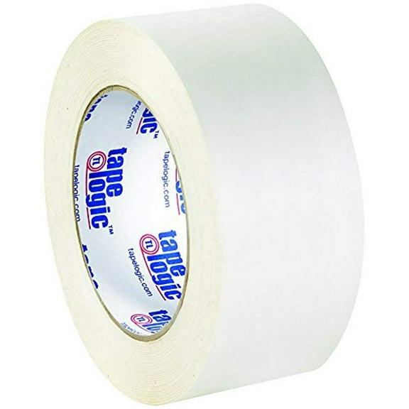 Tape Logic Tlt9874602Pk Double Sided Film Tape, 3.5 Mil, 2" X 60 Yds, White, 2/Case