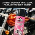 thumbnail image 7 of Original Bike Spirits Spray Cleaner & Polish 14 oz and Blue Microfiber Rag Waterless Motorcycle Cleaner and Polish for Paint Chrome and Plastic, 7 of 7