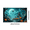 1C, variant on Spooky Design Halloween Banner Full Moon Graveyard Jack-o'-Lantern Atmospheric Scene for Halloween Party Outdoor Indoor Decoration
