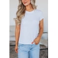 thumbnail image 4 of Thorne Ribbed Top - Ivory, 4 of 6