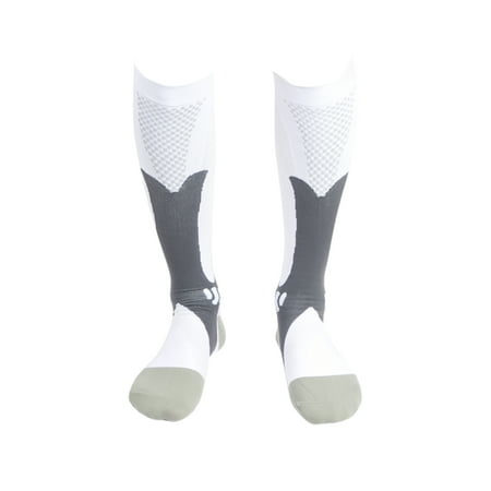 NK SUPPORT Compression Socks 20-30mmHg for Women & Men Best Recovery Performance Stockings for Athletic Running, Travel, Nursing, Medical, Sports Socks Single (One (Best Compression Socks For Recovery)