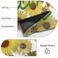 thumbnail image 5 of Spring Welcome Large Area Rugs 6x9 ft Sunflowers Watercolors Art Yellow White Rustic Washable Rug Non Slip Indoor Carpet Absorbent Floor Mat for Living Room Bedroom Dining Room, 5 of 9