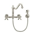 thumbnail image 2 of Whitehaus Whkwcr3-9402-Nt Vintage Iii Plus 1.5 GPM Wall Mounted Bridge Kitchen Faucet -, 2 of 4