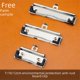 thumbnail image 2 of Clip de encuadernación de papelería Clip de placa de metal Clip de placa de hardware de papelería de protección del medio ambiente Accesorios para tablero de escritura, 2 of 5