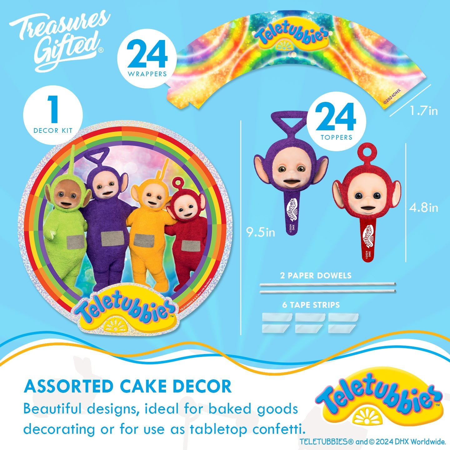 Teletubbies Party Decorations Ultimate Set for 16 Guests