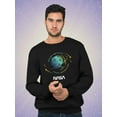thumbnail image 2 of NASA Nasa Explore The Galaxy Sweatshirt Men -NASA Designs, Male Small, 2 of 4