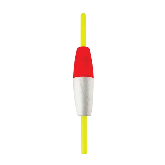 Thill Fish'n Foam Floats Cigar Slip Stick 2 1/2 in. Fishing Float Red White