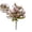 Purple, variant on 5 Heads Artificial Flower Mini Rose Bouquet Silk Rose Bouquet for Wedding Home Office Floral Decor, 12.5"