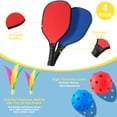 thumbnail image 4 of Slsy Pickleball Portátil con Red, Juego de Raqueta que Combina Pickleball, Bádminton y Tenis, Ideal para Patio, Exterior e Interior, Diversión para Niños y Adultos, 4 of 9