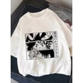 thumbnail image 2 of Men's Casual Print Round Neck Short Sleeve T-Shirt Women T Shirts Anime My Hero AcademiaS Shoto, 2 of 6