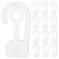 thumbnail image 6 of QIFULL 100Pcs Multipurpose Transparent Plastic Hooks for Hanging Bags Clothes and Socks, 6 of 8