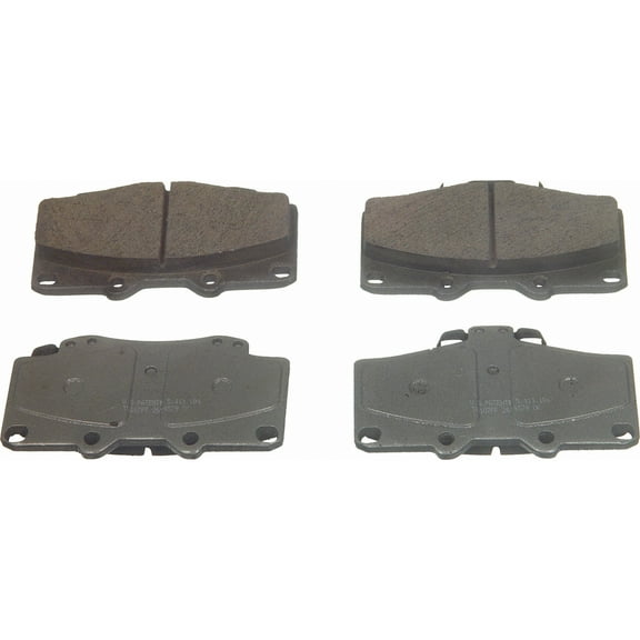 Wagner ThermoQuiet QC436A Ceramic Disc Brake Pad Set Fits select: 1995-1998,2003-2004 TOYOTA TACOMA