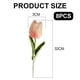 thumbnail image 2 of 8 piezas de pegamento suave, tulipán individual, flor artificial, flor falsa, modelo de casa, decoración de tulipán, 2 of 5