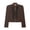 Brown, variant on Button Jacket Women Womens Jackets Dressy Casual Work Trucker Rain Jacket Blue Long Sleeve Cocoon Jackets for Women Casual