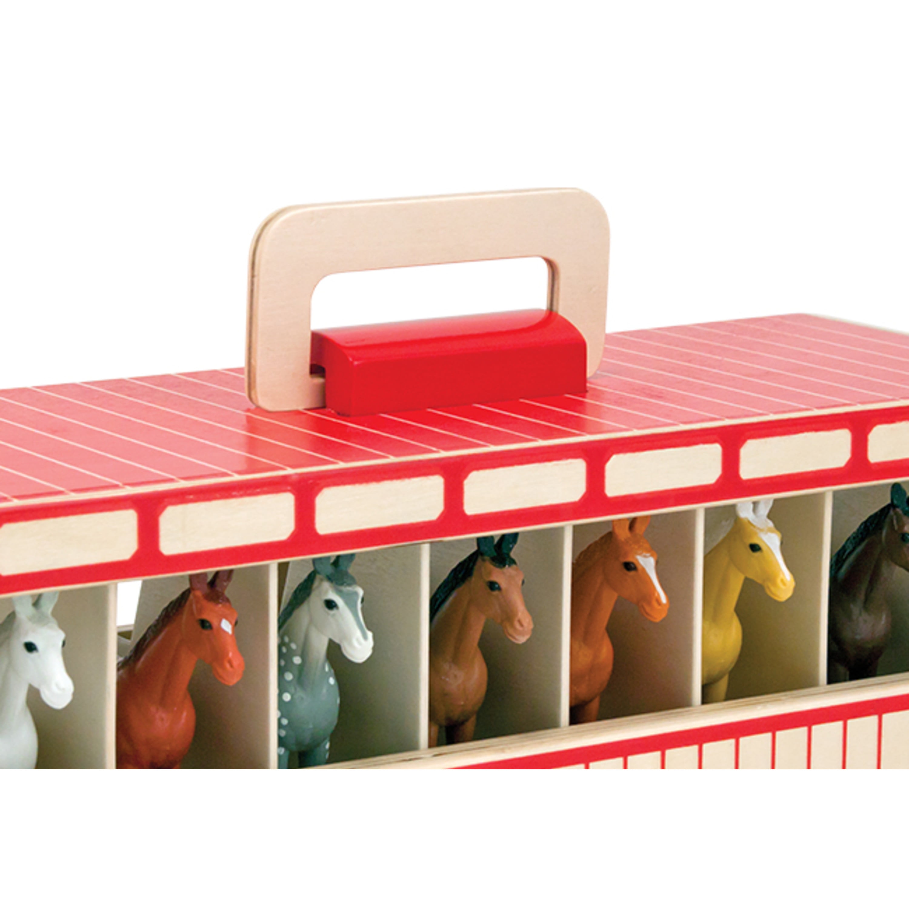 Toys Learning & Education Melissa & Doug TakeAlong ShowHorse Stable Play Set Pretend Play