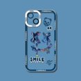 thumbnail image 1 of Funda transparente con dibujos animados para iPhone, carcasa suave de silicona a prueba de golpes para modelos 14, 11 Pro Max, 13, 12 Mini, 8, 7, 6, 6S Plus, SE 2020 Fivean unisex, 1 of 2
