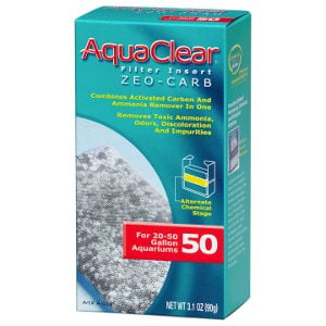 AquaClear 50 Zeo-Carb (Best Filter For 50 Gallon Aquarium)
