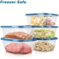 thumbnail image 2 of Recipiente de almacenamiento de alimentos PEDECO 500 ml x 15 con tapas, 2 of 7