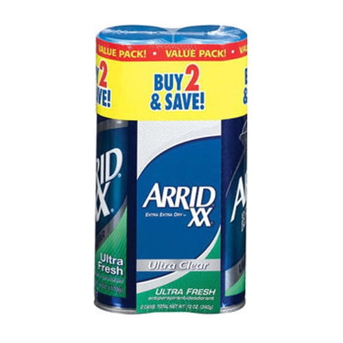 ARRID XX Ultra Clear Ultra Fresh – Antitranspirant & Deo Mit Maximaler Stärke Gegen Stress-Schweiß